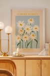 게일 스위처 플라워 마켓 Oxeye 데이지 아트 프린트 | 어반아웃피터스 한국 공식 온라인 스토어 in 2023 | Flower market, Art...