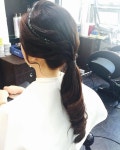 Pin page Instagram photo by 란헤어메이크업 • May 19, 2016 at 3:28am UTC | Hair styles, Hair wrap, Hair