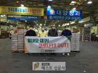 [대구시 : 최민희 기자] 코로나19 OUT, 제철과일 먹고 면역력 키워요    대구농수산물도매시장 내 대양청과에서 감귤, 방울토마토 등 과일... 