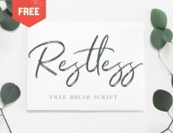 다음 @Behance 프로젝트 확인: “RESTLESS - FREE BRUSH SCRIPT” https://www.behance.net/gallery/63704169/RESTLESS-FREE-BRUSH... 