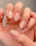 네일어라모드 Nail A La Mode on Instagram: - #상들리에네일 회원 : 87,000원 비회원 : 100,000원 | Nails, Short acrylic nails... 