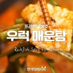 뜨끈한 술안주로 딱!우럭 매운탕☆