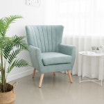 소미랑 라피네 1인용 소파, 민트 소미랑 라피네 1인용 소파, 민트 in 2024 | Furniture, Chair, Accent chairs