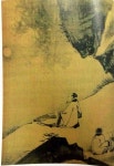 Pin page 전 이경윤, 월하탄금 | 한국화, 전, 한국