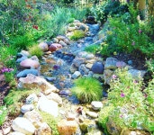 Custom waterfall and pond | 정원