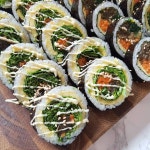 #혀니x김밥#집김밥#홈메이드#김밥덕후#샐러드김밥#kimbap#saladkimbap#daily#foodporn” | Ethnic recipes, Food, Sushi