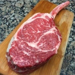 Steak Buying Lesson 101 - When buying or ordering a rib eye tell the butcher or waiter you want it from the chuck end. At the chuck end... 