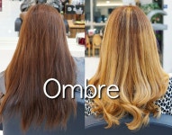 하이라이트 옴브레 염색 | 옴브레, 미용실, 하이라이트