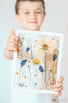 Give her preserved FLOWER ART instead of fresh flowers. This will last for years and will ne… | Diy 공예, 공예, 압화