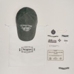 하우스 오브 낭만 스톤 카키 낭만자수 볼캡 | House of nangman khaki ballcap