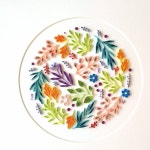 Paper Quilling Art, Flowers and Leaves Decor, Floral Quilling, Present for Birthdays and Anniversary - Etsy - 2024 | 꽃