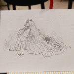 폐월 음양오행 :토(음) 펜터치완료 #폐월 #인스도안 #도용금지🚫 #수풀림