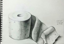 그리기 / 드로잉 / drawing / 스케치 / 소묘 / 데생 화장지/ 충돌이 K.S.C