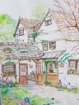 드로잉수채 Pin oleh Leny Rodallen di Sketching & Journaling di 2024