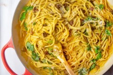 Giada De Laurentiis Pumpkin Carbonara - Giadzy | Recipe | Giada recipes, Recipes, Food