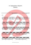 [드럼초급반] 14. Independence hand Stroke #1 | 드럼연습실