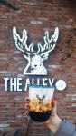 Brown sugar milk bobble tea at @thealley in Yeonnam-dong, Seoul. @더앨리, 연남동 서울 - 2021