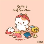 #츤데레냥 #벨라 #옷은많은데 #입을건없지 #톤톤프렌즈 - Always the same trouble #TsundereCat #Bella #TontonFriends | Đang yêu... 
