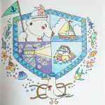 Instagram의 meronco님: “#大人の塗り絵#どうぶつたちのfantasyseason #ポリクロモス色鉛筆”
