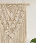 LET BE l DIY macrame & weaving on Instagram: “💛 - 마크라메 레이어드 월 행잉🌿 평 매듭과 베리 매듭을 사용해서 마크라메 레이어드 월... 