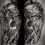 with @quantumtattooinks #blackwork #tattoo #tattooed #blackworktattoo #blacktattooart #bloodcandy #gghost #블랙워크 #블러드캔디... 