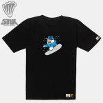 [돌돌컴퍼니] 북극곰 스노우보드 선수 ‘스누크’ 캐릭터 그래픽 티셔츠 - polar bear snowboarder ‘snuk’ tshirts