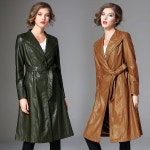 [특가] 제이제이 (JJU2-041) 여성 롱 가죽코트 자켓 라이더 - 2020 | 여성, 자켓, 쇼핑