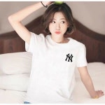 [리뷰] MLB 2020년 여름 한국MLB NY 로고 자수 레터링 등판 솔리드 심플 캐주얼 라운드 티셔츠 G0432 | 여성용 티셔츠, 패션 스타일, 캐주얼