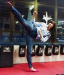 Pin by 상영 김 on Chokki | Female martial artists, Martial arts girl, Taekwondo girl