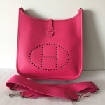 02/06 001 Hermes Rose tyrien epsom Evelyne III PM bag | 가방