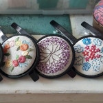 #한울규방 #생활자수  #규방공예  #조각보  #부산자수 #handmade  #embroidery #자수타그램 ##자수머리핀 | 자수, 브로치, 머리핀