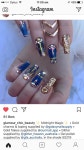 Pin by 은영 이 on Nailz x o | Bling nails, Luxury nails, Coffin nails designs