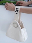 [W CONCEPT] [SOFT SEOUL소프트서울]Triangle Bag | Canvas bag design, Tote bag canvas design, Tote bag design