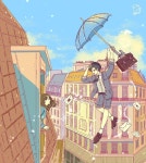 Instagram의 리페(ryepe)님: “햇살과 바람이 전해준 편지✉️ 이번엔 파스텔톤느낌의 그림을 그려봤어요! 잘 안쓰는 색이라 조금... 