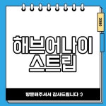 해브어나이스트립 2024 공연 라인업 티켓 예매 주차정보