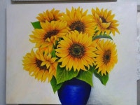 손 그리기에 있는 엄정아님의 핀 | 꽃그림, 꽃, 해바라기