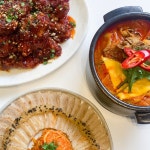 #어흥닭강정 #마늘항정수육 #호랑이부대찌개