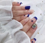 • Nail Design 컬러별 네일디자인 * 코발트블루 네일 (Cobalt Blue Nail ) | 네일, 코발트블루, 네일 디자인