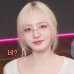 ive liz icon cute lq 김지원 리즈 kpop kim jiwon 2024 123ive pink specs blonde hair liz as rei