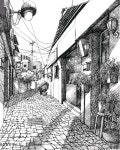 골목길 펜드로잉하기 @sketch_forum/Instagram.com 작가 박광희 <감성스케치스튜디오 >