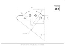 STUDYCADCAM 2D CAD 연습 852 (PDF) - Payhip in 2024 | Autocad, Cad, Autocad drawing