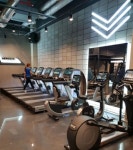 포인트조명이 멋있는 헬스 휘트니스 피티샵인테리어 공사현장 - 사무실인테리어 디자인 공사 비용견적 플랫폼