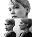 Short hair. Léa Seydoux by Eric Guillemain. #ShortBob | 헤어스타일, 짧은머리 헤어컷, 짧은 머리