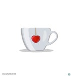 사랑의 커피 일러스트 ai 무료다운로드 free love coffee vector -  Urbanbrush in 2020 | Coffee vector, Glassware, Mugs