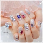 785 lượt thích, 0 bình luận - 청담동네일샵 💗수블링네일💗 (@subling_nail) trên Instagram: “화려함을 가득 담아... 