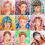 Oil pastel에 있는 핀