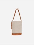 Pin page [ROH SEOUL로서울] Juty Fabric Medium Shoulder Bag Creamy Tan