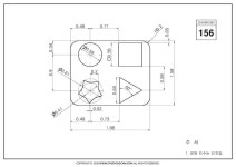STUDYCADCAM 2D CAD EXERCISES 156 (PDF) STUDYCADCAM 2D CAD 실습 156 (PDF) - Payhip in 2024 | Cad drawing, Autocad, Cad