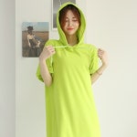 앙팡 여성용 후드원피스 롱원피스 여름용 반팔롱원피스 후드 S0103 무지후드원피스 - 2020 | 패션 스타일, 후드