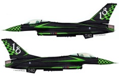 F-16A Block 15E ADF #81-0722 from 18 gruppo Brandy | 전투기